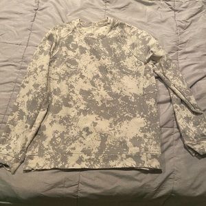 LuluLemon Camo Crew Neck